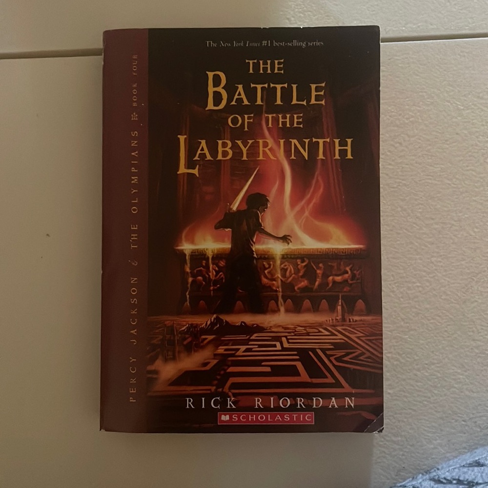 The battle of the labyrinth by Rick riordan